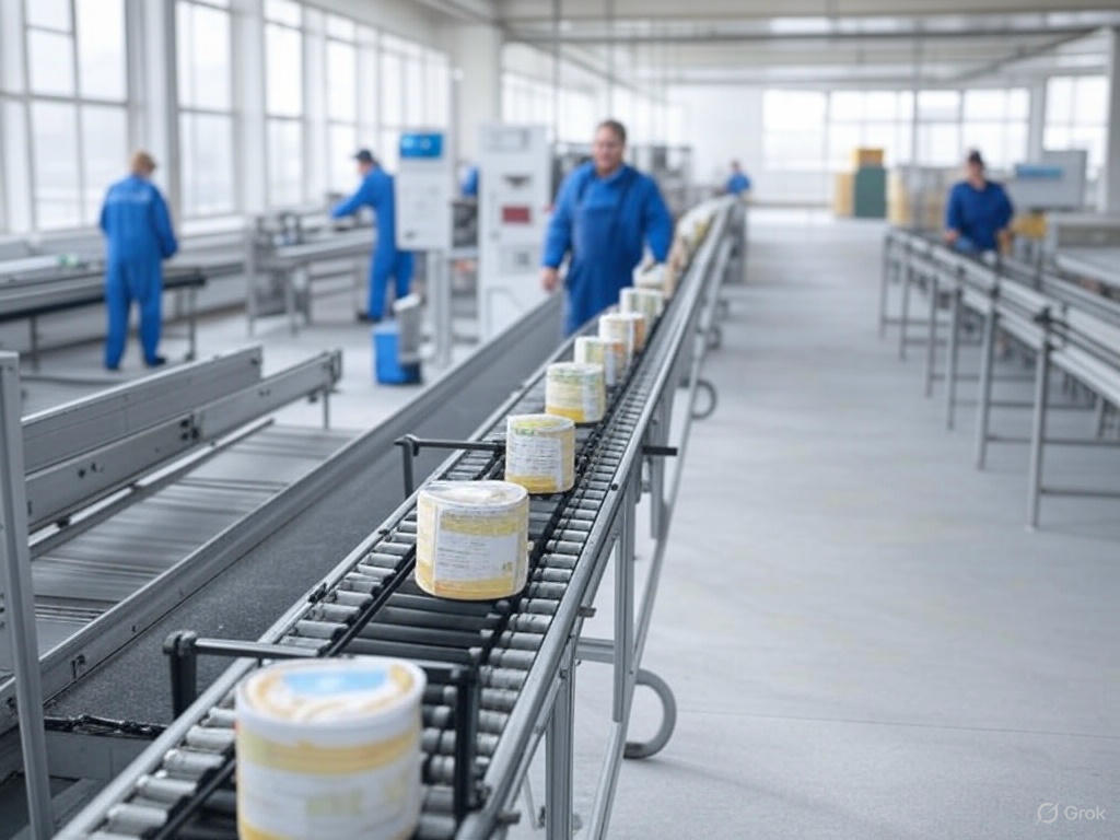 Fabrika üretim hatları